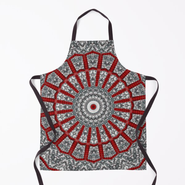 Item preview, Dark Skull Mandala Kaleidoscope Gothic Sacred Geometry Abstract Symmetry Art designed and sold by cr6zym1nd.