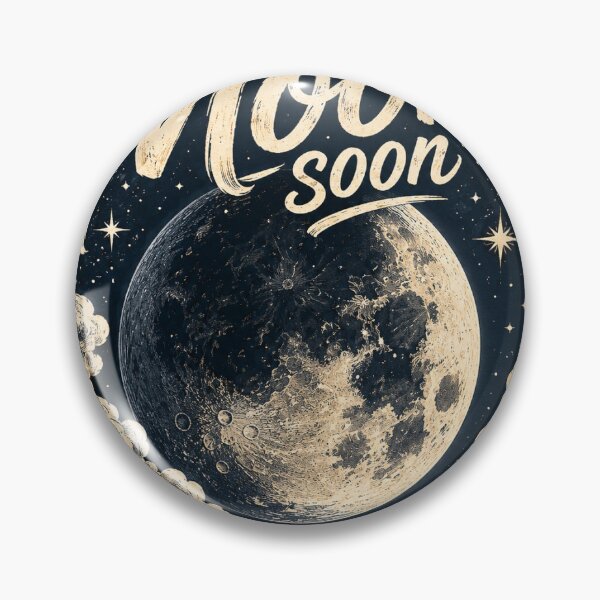 Item preview, Moon Soon Vintage Moon Graphic designed and sold by Cool Tee World .