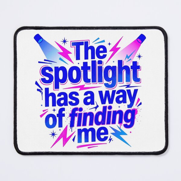 Item preview, Spotlight Finding Me Spotlight Neon Typography designed and sold by KhAIa Reeve Art Studio.