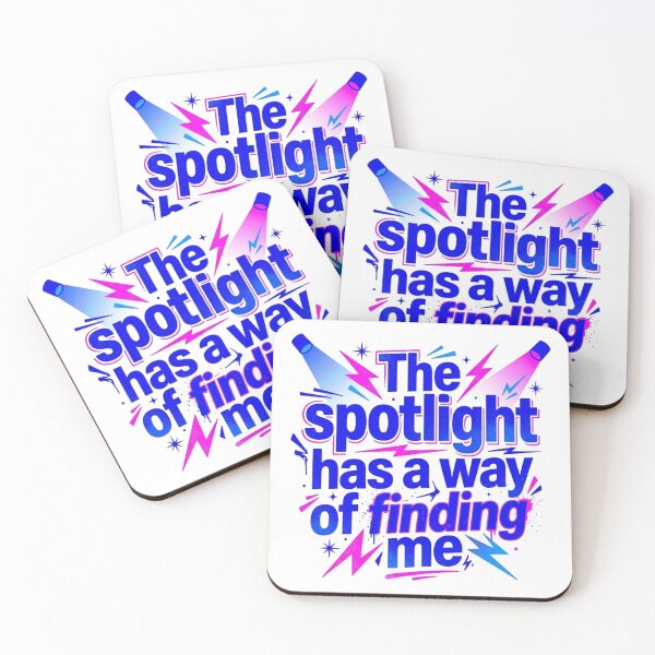 Item preview, Spotlight Finding Me Spotlight Neon Typography designed and sold by KhAIa Reeve Art Studio.