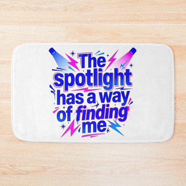 Item preview, Spotlight Finding Me Spotlight Neon Typography designed and sold by KhAIa Reeve Art Studio.