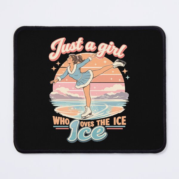 Item preview, Retro Figure Skating Just A Girl Who Loves The Ice designed and sold by Pineapple-Tree.