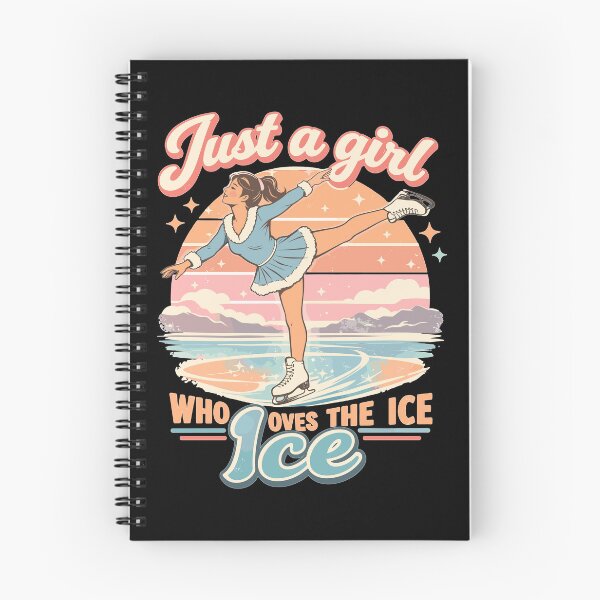Item preview, Retro Figure Skating Just A Girl Who Loves The Ice designed and sold by Pineapple-Tree.