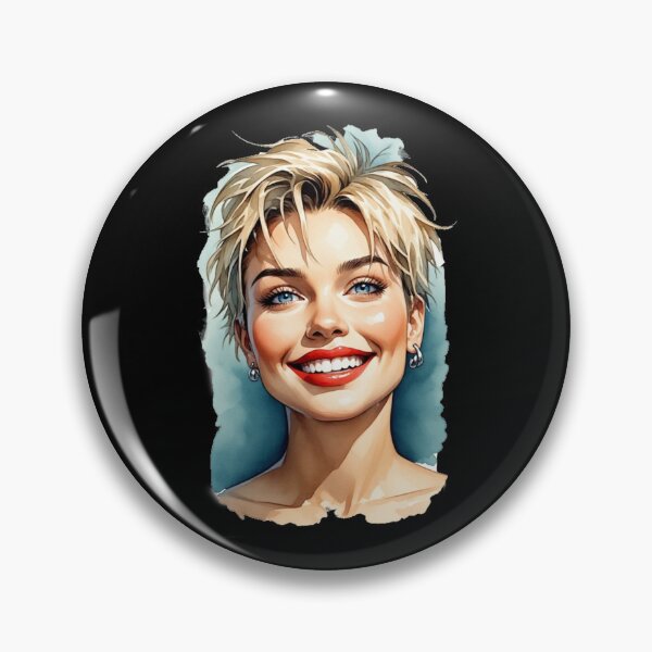 Item preview, Radiant Smile – Modern Portrait Illustration designed and sold by halibutgoatramb.