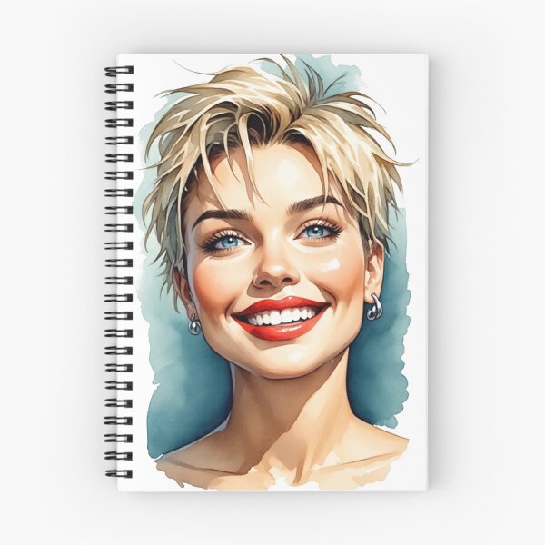 Item preview, Radiant Smile – Modern Portrait Illustration designed and sold by halibutgoatramb.