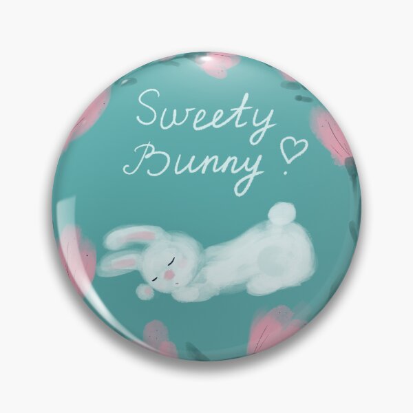 Item preview,  Sweety Bunny Sleeping Rabbit Floral Wreath designed and sold by ArtbyLanaN.