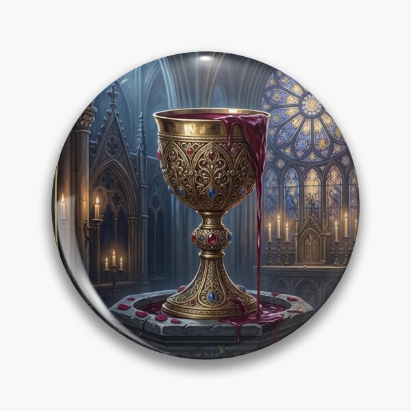 Item preview, Ace of Chalices -Medieval -Ace Card designed and sold by Studio77-Gothic.