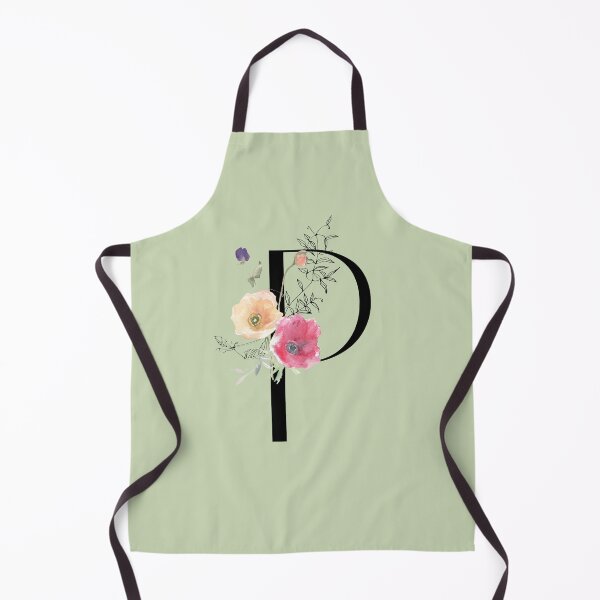 Item preview, Letter P Poppies designed and sold by WildAliceArt.