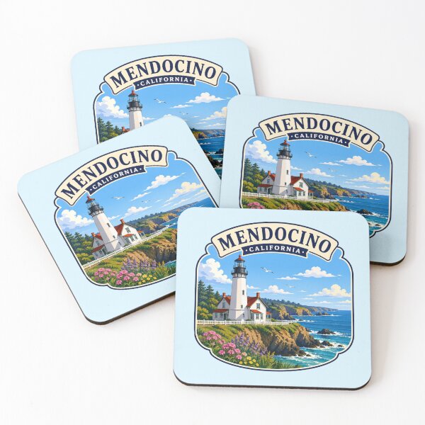 Item preview, Mendocino, California - Lighthouse designed and sold by Myra365Art.