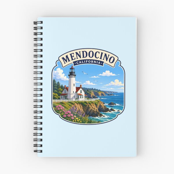 Item preview, Mendocino, California - Lighthouse designed and sold by Myra365Art.