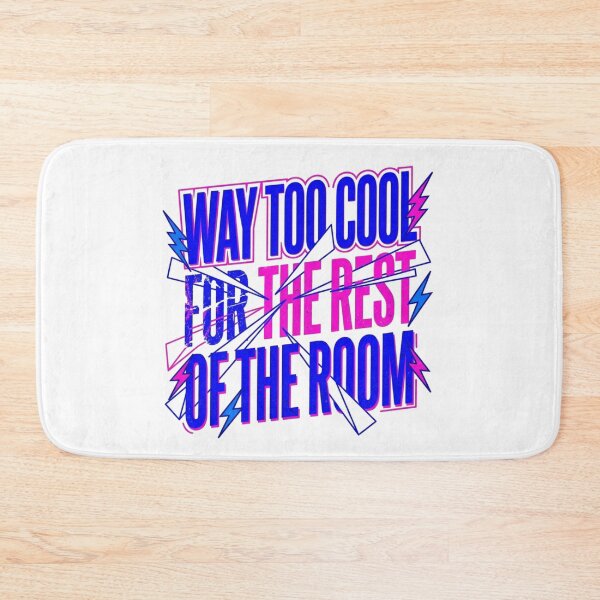 Item preview, Way Too Cool Spotlight Neon Typography designed and sold by KhAIa Reeve Art Studio.
