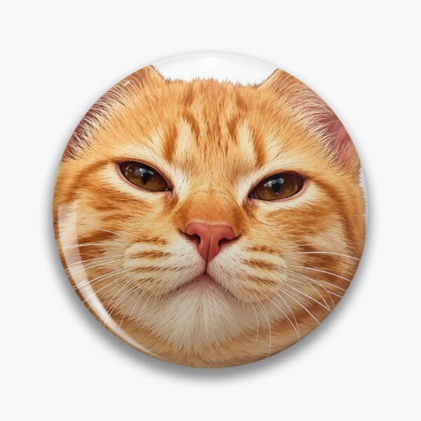 Item preview, Cute Orange Tabby Cat Portrait designed and sold by Mystic & Celestial Art.