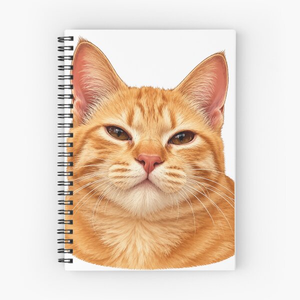 Item preview, Cute Orange Tabby Cat Portrait designed and sold by Mystic & Celestial Art.