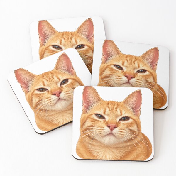 Item preview, Cute Orange Tabby Cat Portrait designed and sold by Mystic & Celestial Art.