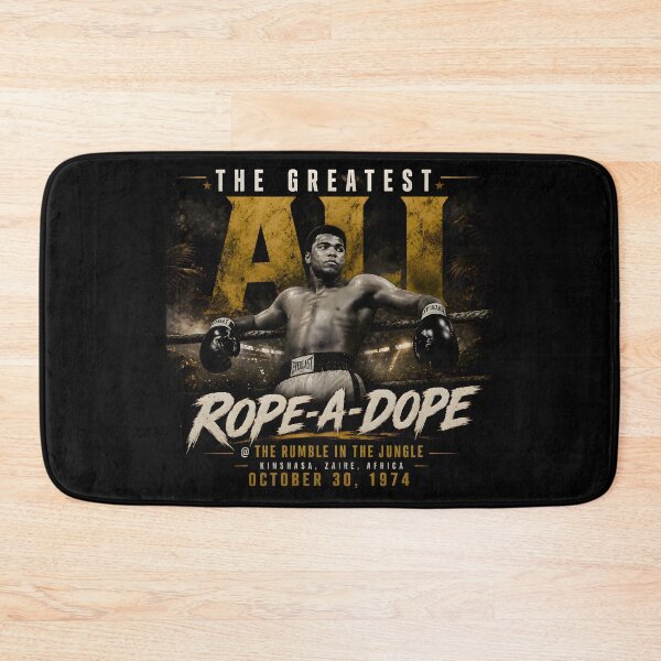 Item preview, Muhammad Ali "The Greatest" Rope-A-Dope | Rumble in the Jungle 1974 | Vintage Boxing designed and sold by WordWab.