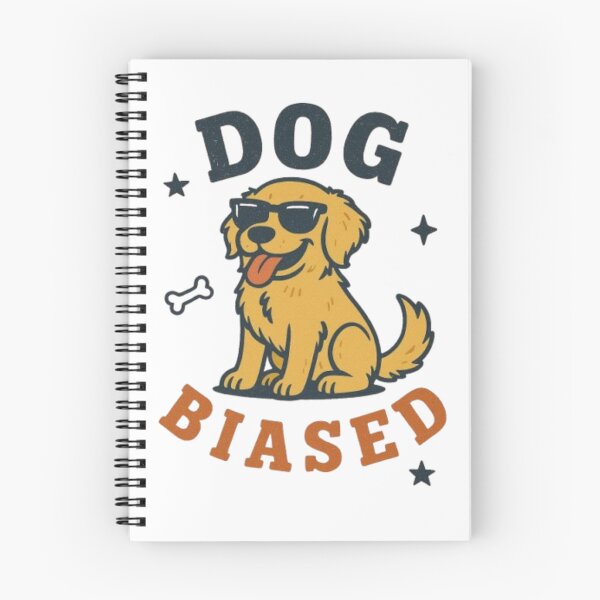 Item preview, Dog Biased Funny Golden Retriever Dog Lover Gift T-Shirt designed and sold by HopeAndHustle.