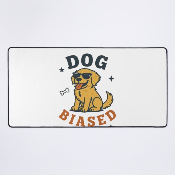 Item preview, Dog Biased Funny Golden Retriever Dog Lover Gift T-Shirt designed and sold by HopeAndHustle.