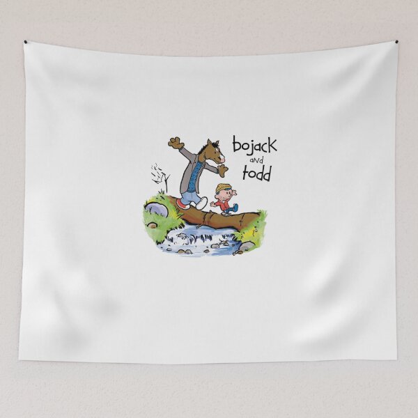 Item preview, Bojack and Todd designed and sold by memoryweaverart.