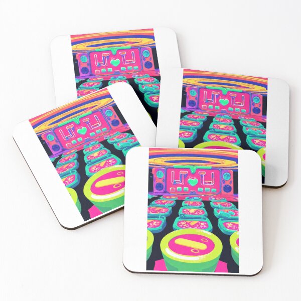 Item preview, Digital Art - Futuristic Surrealist Work, Contemporary Neon Absurd Art designed and sold by Reverso-Design.