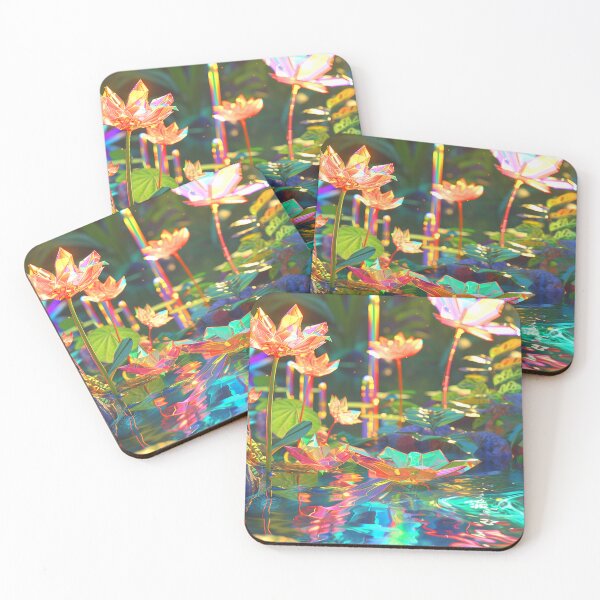 Item preview, CRYSTAL LOTUS GARDEN | GRAPHIC TEE SERIES — DREAMSCAPE EDITION designed and sold by WitLounge.