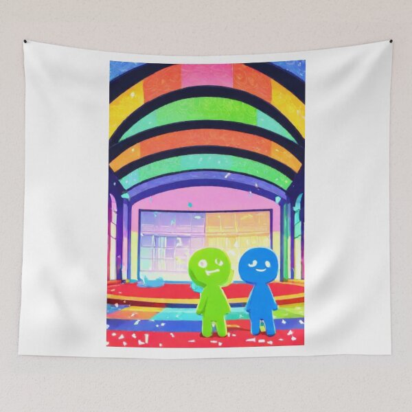 Item preview, Digital Art - Generative Artwork, Saturated Colors and Psychedelic Perspective designed and sold by Reverso-Design.