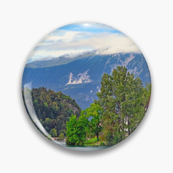 Item preview, Bled Castle and beautiful old houses, Lake Bled, Slovenia  designed and sold by goceris.