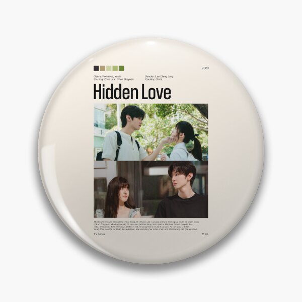 Artikelvorschau, Hidden Love Cdrama (2023), Fernsehserie entworfen und verkauft von PinkandP.