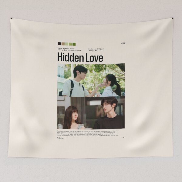 Artikelvorschau, Hidden Love Cdrama (2023), Fernsehserie entworfen und verkauft von PinkandP.
