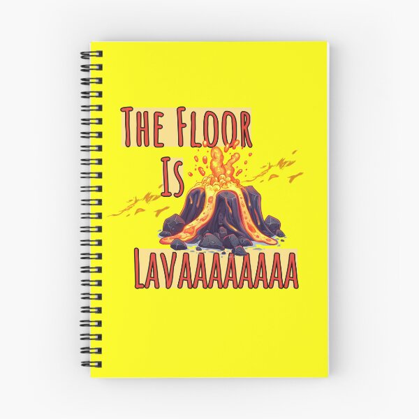 Item preview, Fun 'The Floor Is Lava' Design designed and sold by Teale-Studio.