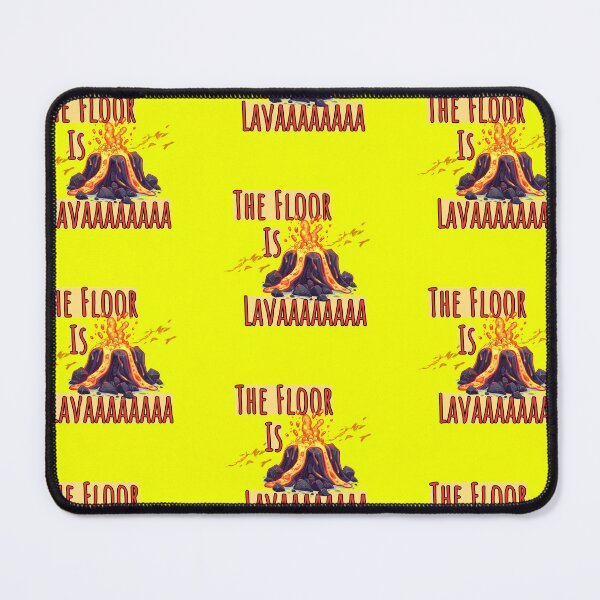 Item preview, Fun 'The Floor Is Lava' Design designed and sold by Teale-Studio.