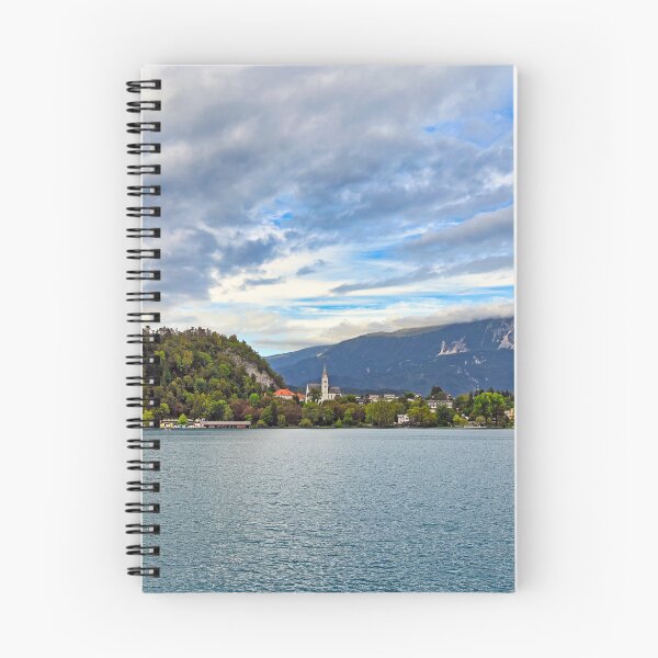 Item preview, Bled Castle and St. Martin's Parish Church by the Lake Bled of Slovenia  designed and sold by goceris.