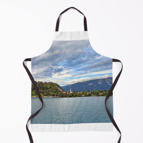 Item preview, Bled Castle and St. Martin's Parish Church by the Lake Bled of Slovenia  designed and sold by goceris.