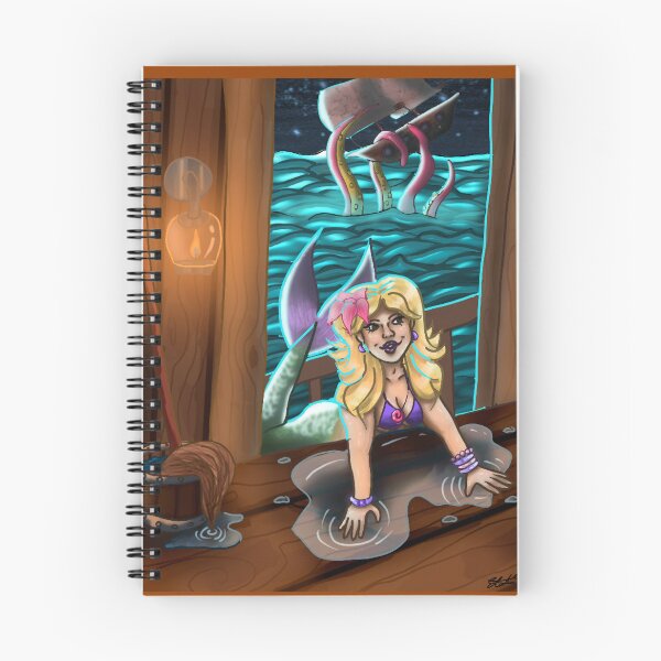 Item preview, Mermaid Arriving at a Sea Tavern designed and sold by TheMossAndMermaid.