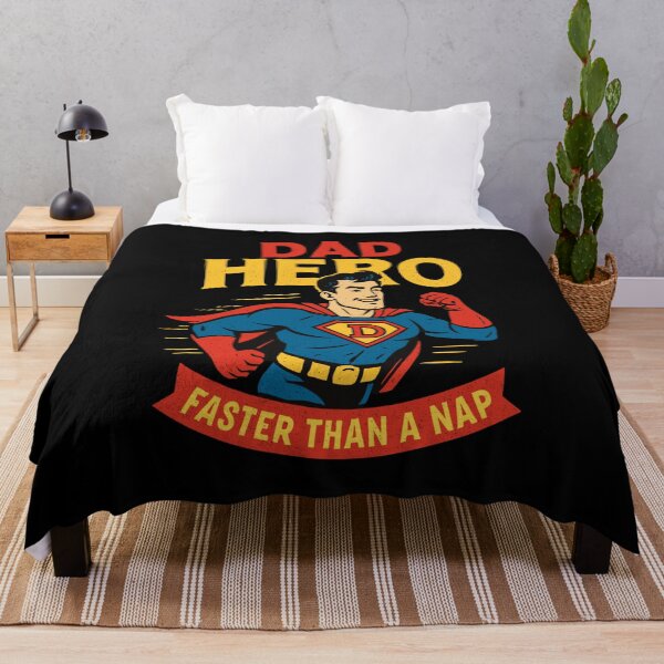 Item preview, Superhero Dad: Dad Hero - Faster Than a Nap designed and sold by Pineapple-Tree.