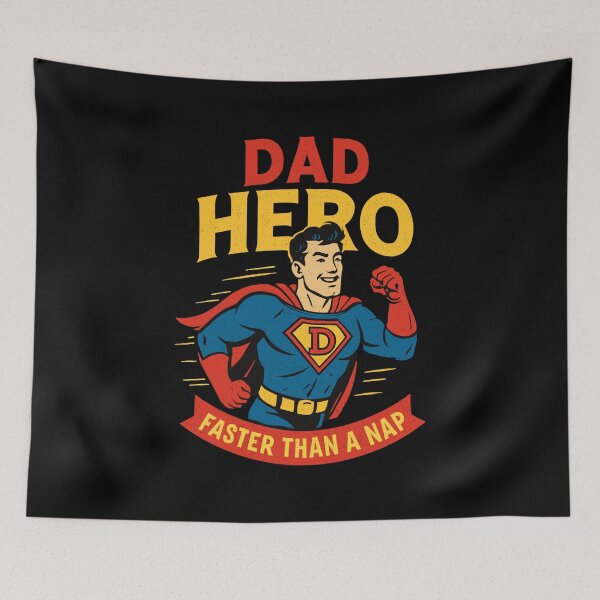 Item preview, Superhero Dad: Dad Hero - Faster Than a Nap designed and sold by Pineapple-Tree.