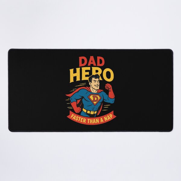 Item preview, Superhero Dad: Dad Hero - Faster Than a Nap designed and sold by Pineapple-Tree.