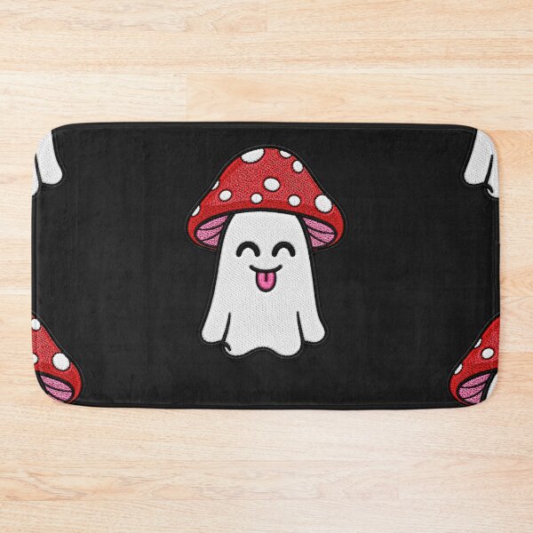 Item preview, Silly Ghost Kawaii Embroidery Patch Design Cute Mushroom Boo designed and sold by ColorSplash123.