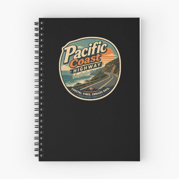 Item preview, Pacific Coast Highway Australia Coastal Vibes Endless Days Road Trip designed and sold by Yellowriversss.