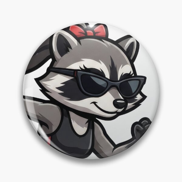 Item preview, Dedicated Runner Raccoon, Serious About the Miles designed and sold by NerdApproach.