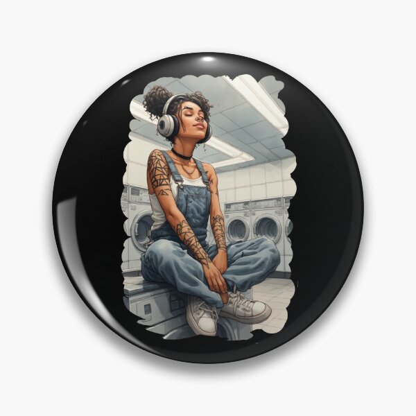 Item preview, Spin Cycle Serenity – Laundry Day Lo-Fi Vibe designed and sold by halibutgoatramb.