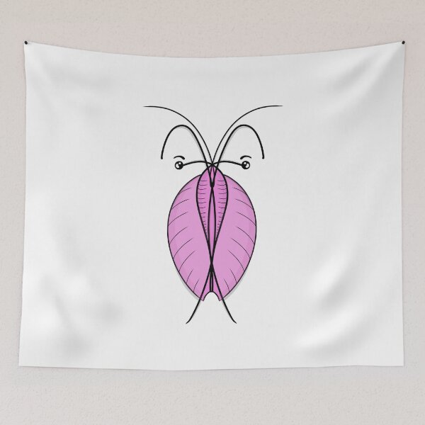 Item preview, Minimalist Leaf Butterfly Line Art designed and sold by Nehahabib.