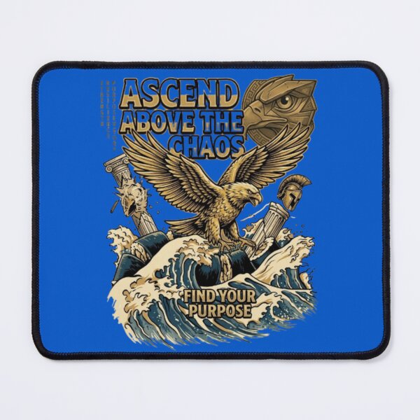 Item preview, Ascend Above The Chaos Stoic Eagle Motivational Art designed and sold by My-Hoodies.