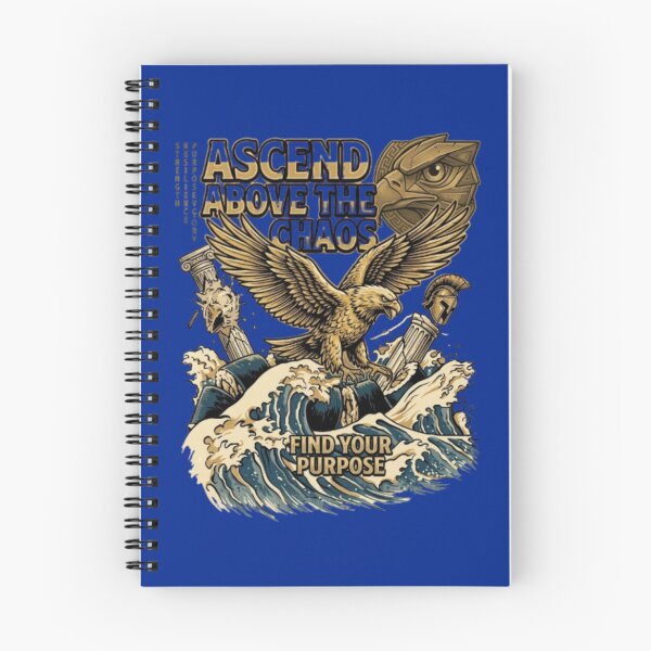 Item preview, Ascend Above The Chaos Stoic Eagle Motivational Art designed and sold by My-Hoodies.