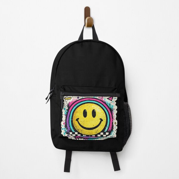 Item preview, Retro Smiley Face 90s Y2K - Neon Graffiti Aesthetic designed and sold by irfanshikh.