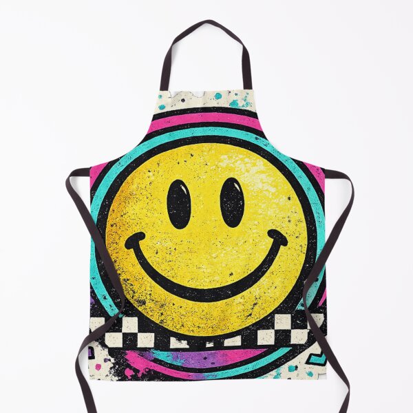 Item preview, Retro Smiley Face 90s Y2K - Neon Graffiti Aesthetic designed and sold by irfanshikh.