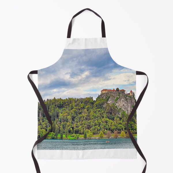 Aperçu de l'œuvre Lac de Bled et château de Bled, Slovénie créée et vendue par goceris.