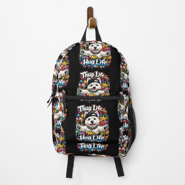 Item preview, Westie Graffiti Design - Hug Life Dog Motif designed and sold by Pineapple-Tree.