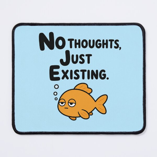 Item preview, No thoughts just existing goldfish designed and sold by vecart34.