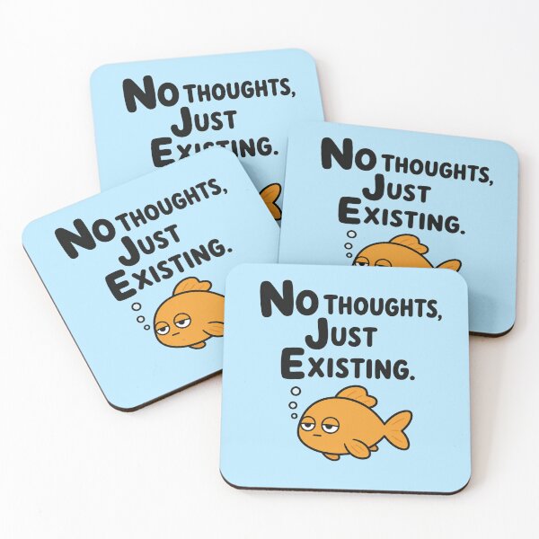 Item preview, No thoughts just existing goldfish designed and sold by vecart34.