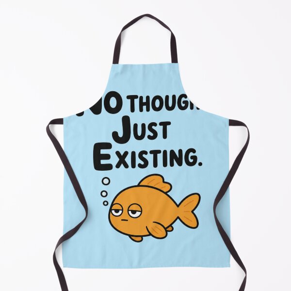 Item preview, No thoughts just existing goldfish designed and sold by vecart34.